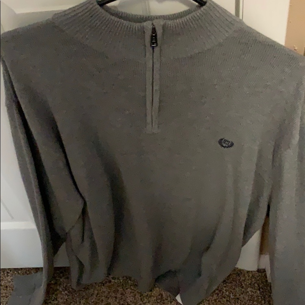 Chaps zip up sweater